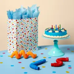 Large Small Gift Bag Multicolor White - Spritz&trade;