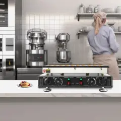 50 PCS Mini Pancakes Maker Machine,110V Mini Dutch Pancake Maker,1800W Commercial Electric Nonstick Waffle Maker Machine for Home and Restaurants