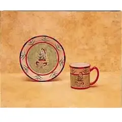 Gallerie II Folk Santa Plate