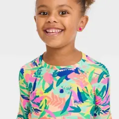 Toddler Girls' Rash Guard Set - Cat & Jack&trade;