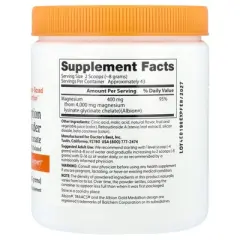 Doctor's Best High Absorption Magnesium Powder, Fruit Punch, 12.1 oz (340 g)