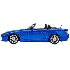 Honda S2000 (AP2) Convertible Laguna Blue Pearl Limited Edition to 3000 pieces 1/64 Diecast Model Car by True Scale Miniatures