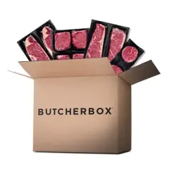 ButcherBox - Steak Lovers 100% Grass-fed Ribeyes, New York Strips, Top Sirloins, Filet Mignons Variety Box - Frozen - 4.75 lbs