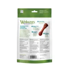 WHIMZEES by Wellness Brushzees Small Dental in Vegetable Flavor Dog Treats