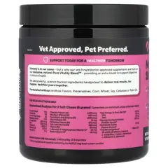 Pet Honesty Dog Multivitamin - 10 in 1 Dog Vitamins for Health & Heart - Fish Oil, Glucosamine, Probiotics, Omega Fish Oil - Dog Vitamins and