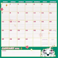 Trends International Inc. 2023-24 Wall Calendar 12"x12" Disney Classics Magnetic