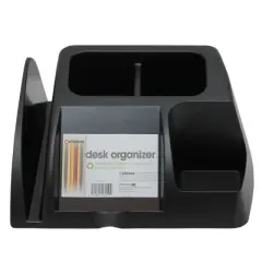 Achieva&reg; Achieva&reg; Recycled Desk Organizer, Black