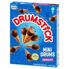Nestle Drumstick Chocolate Mini Frozen Sundae Cones - 16.9 fl oz/20ct