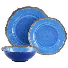 Elama Roma12 Piece Melamine Dinnerware Set