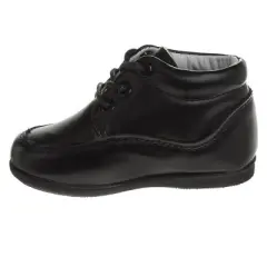 Josmo Baby Boys' Lace up First Walking Shoes - Soft and Flexible for All Day Wear-Perfect for Baptisms, Weddings, and Special Events (Infant/Toddler)