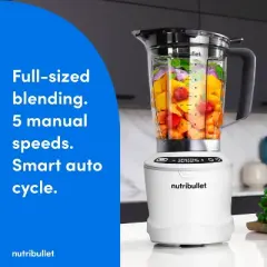 NutriBullet SmartSense Full-Size Blender 1400W - White