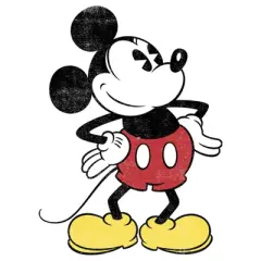 Boy's Disney Classic Mickey Distressed T-Shirt