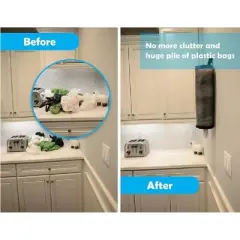 Kitcheniva Hanging Grocery Bag Dispenser