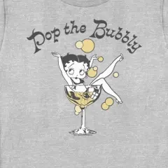 Women's Betty Boop New Year's Retro Pop the Bubbly T-Shirt