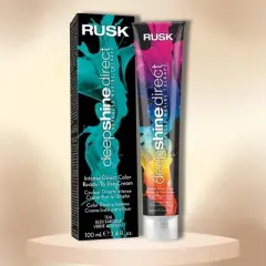 Rusk Deepshine Intense Direct Color (3.4 oz) | vibrant colors can be used individually or mixed together for endless color transformations.- (Teal)