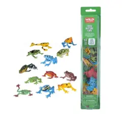 Wild Republic Nature Tube Frog Animal Figure, 13 Inches
