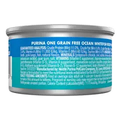 Purina ONE Grain-Free Ocean Fish Flavor Wet Cat Food - 3oz