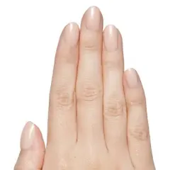 Olive & June Press-On Fake Nails - Minimalist - XS Round - Sandy Shimmer - 42ct