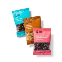 Almonds and Cashews Variety Pack - 24ct - Good & Gather&trade;