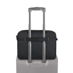 Solo New York Ace 15.6" Slim Briefcase - Black