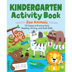 Kindergarten Activity Book: Zoo Animals - (School Skills Activity Books) by  Lauren Thompson (Paperback)