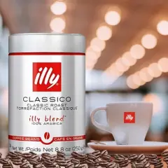 illy Classico Whole Bean Coffee 8.8oz/250g