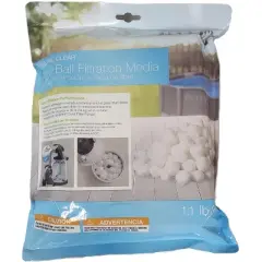 Intex 29045 Krystal Clear Fiber Ball Filtration Media 1.1 Pounds (500g)