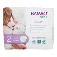 Bambo Nature Diapers Size 2 - Case of 6/32 ct