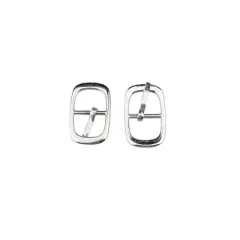 INSPIRE CHIC Rectangular Metallic Single Prong Pin Shoes Buckles