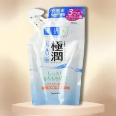Rohto Hada Labo Gokujyun CLEAR Hyaluronic Lotion Moist (170mL Refill) | #4987241155729 (5.75 oz).