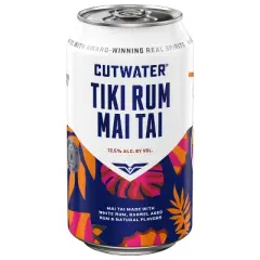 Cutwater Bali Hai Tiki Rum Mai Tai Cocktail - 4pk/355ml Cans