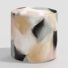 Round Thalia Ottoman in Patterns - Skyline Furniture