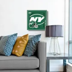 NFL New York Jets 3D Logo Series Wall Art - 12"x12"