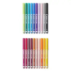 20ct Washable Markers Super Tip Classic Colors - Mondo Llama&trade;