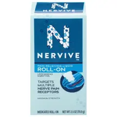 Nervive Nerve Care,Pain Relieving Roll On Liquid  2.5oz