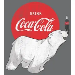 Women's Coca Cola Polar Bear Pull Over Hoodie