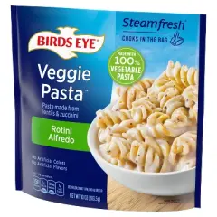 Birds Eye Frozen Spinach Lentil Veggie Pasta Rotini Alfredo - 10oz