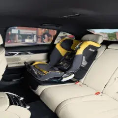 Diono Seat Guard Complete, Full Size Car Seat Protector, Raised Edges, Non Slip Backing, Black