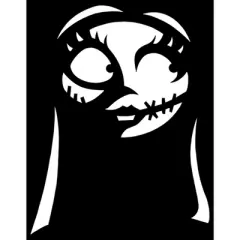 Junior's The Nightmare Before Christmas Halloween Sally Shadow T-Shirt