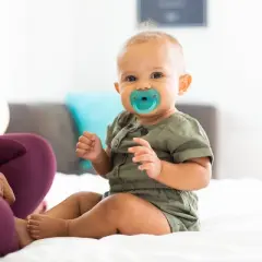 Evenflo Balance Stage 2 Orthodontic Silicone Pacifier 6 Months+ - Teal - 6ct