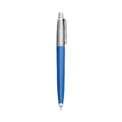 PARKER PEN- SANFORD Parker Jotter Ballpoint Pen Retractable Medium 0.7 mm Blue Ink Blue Barrel