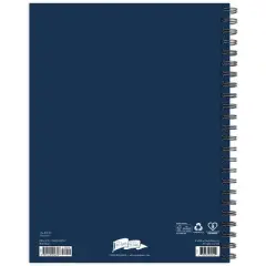 Willow Creek Press 8.5"x11" 2026 Blue Floral Softcover Weekly Planner