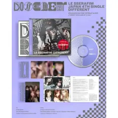 LE SSERAFIM - DIFFERENT (Target Exclusive, CD)