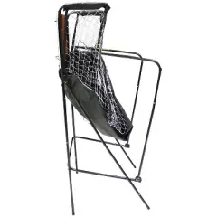 Sunnydaze Indoor Folding 2-Player Arcade Basketball Game with 8 Game Modes and Electronic Scorer - 81"