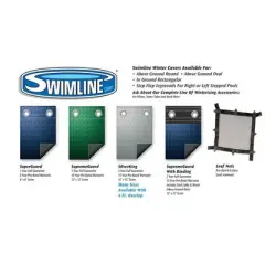 Swimline 4 x 4 Foot Winterizing Closing Air Pillow Cushion for Above-Ground Swimming Pool Cover