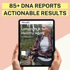 PlexusDx Longevity & Aging Genetic Test | At-Home DNA Test Kit | CLIA Lab | Health Test | 85+ Reports