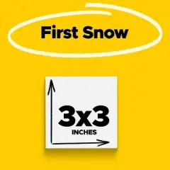 Post-it Super Sticky Notes 3  x 3  White 90 258343