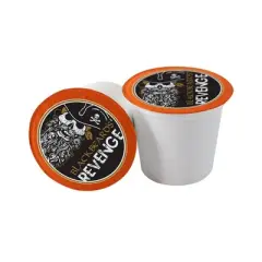 Fresh Roasted Coffee - 48 CT Blackbeard's Revenge Medium Roast Single Serve Pods