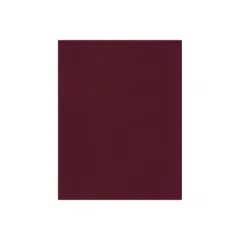 JAM PAPER 8.5&rdquo; x 11&rdquo; Cardstock 100lb Burgundy Linen 50/pack  (81211-C-BGLI-50)