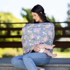 J.L. Childress 4-in-1 Multi-Use Cover Vintage Floral